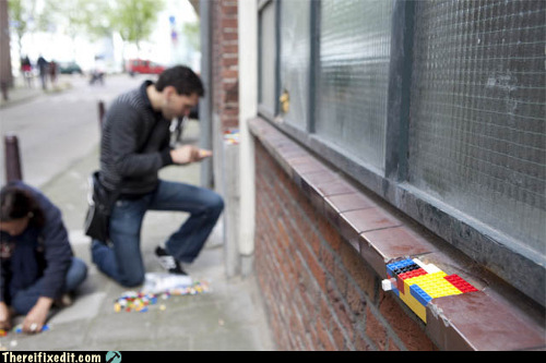Legos Fix Windowsills