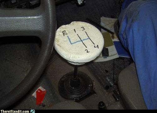 Makeshift Stickshift