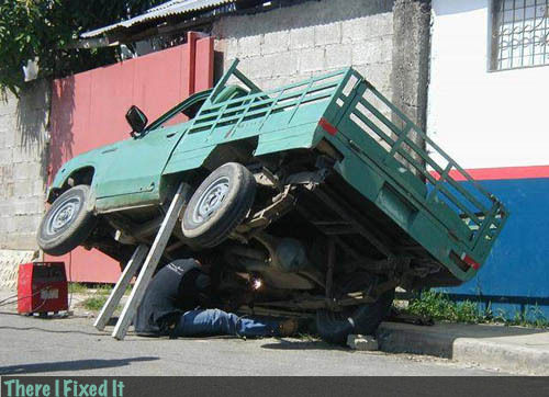 Jacked Up Truck